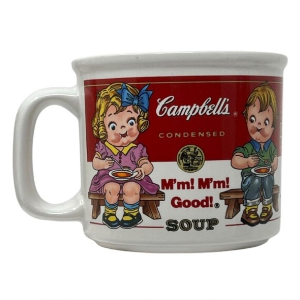 Vintage 1993 Campbell's Soup Mug with Vintage Design